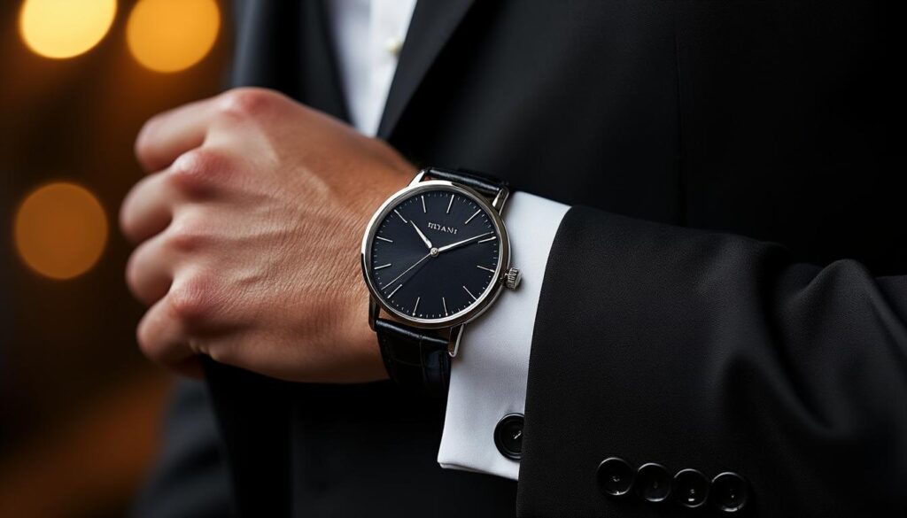découvrez quelle montre choisir pour parfaire une tenue de soirée élégante et allier style et sophistication en toutes occasions.