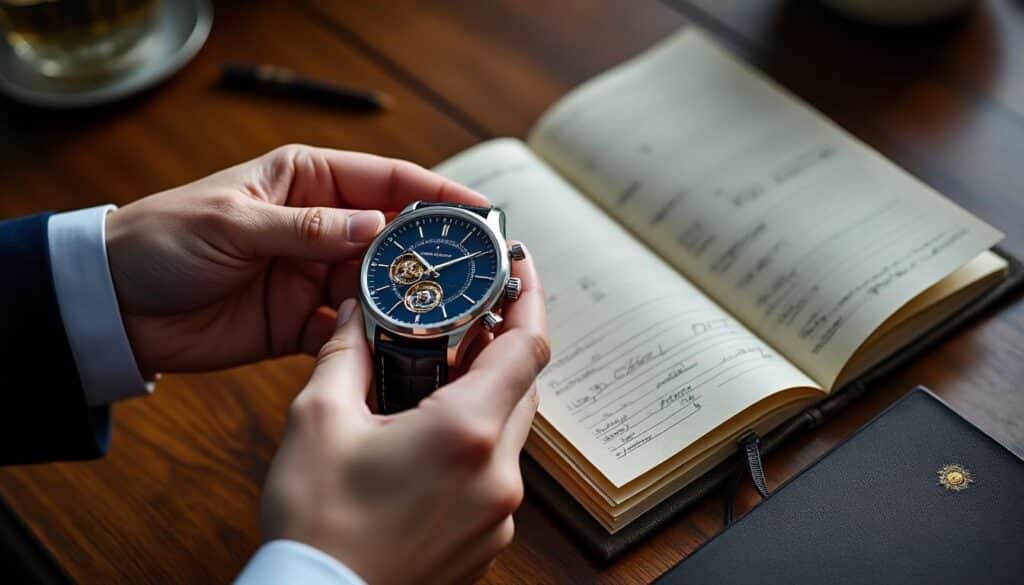 découvrez comment l'historique d'entretien garantit l'authenticité de votre garde-temps lors de chaque transaction, assurant confiance et sécurité.