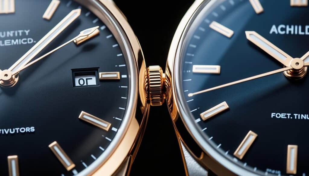 découvrez comment la forme du verre, bombé ou plat, influence la lisibilité du cadran de votre montre pour un confort optimal.