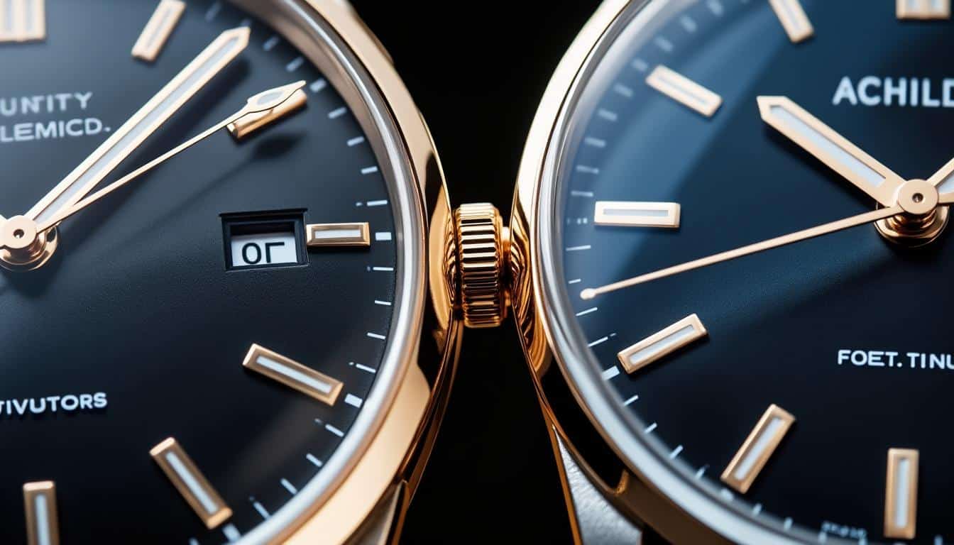 découvrez comment la forme du verre, bombé ou plat, influence la lisibilité du cadran de votre montre pour un confort optimal.