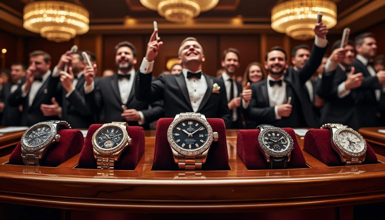découvrez comment les enchères caritatives battent des records de prix en vendant des montres de luxe, alliant générosité et passion horlogère.