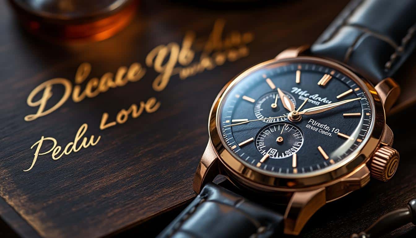 découvrez comment la gravure personnalisée rend chaque montre de luxe unique, transformant ce bijou en un précieux souvenir chargé d'émotion et d'histoire.