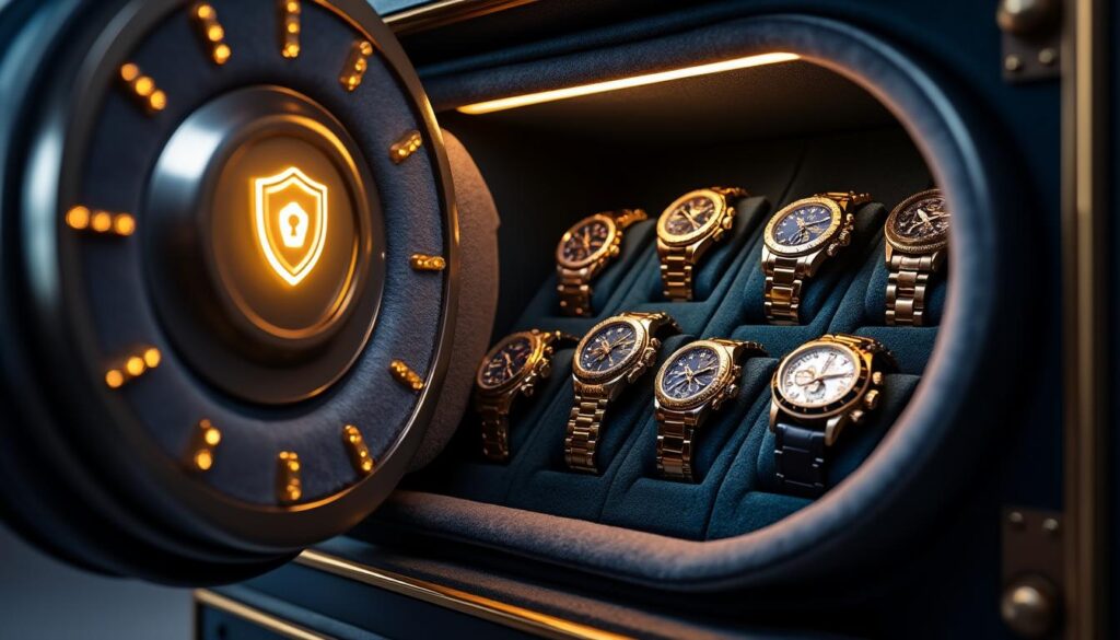 découvrez comment l'assurance spécialisée protège efficacement le capital investi dans votre collection de montres, garantissant sécurité et tranquillité d'esprit.