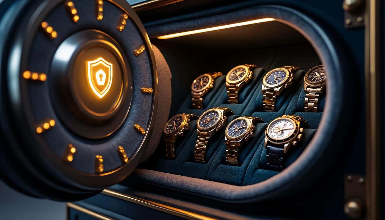 découvrez comment l'assurance spécialisée protège efficacement le capital investi dans votre collection de montres, garantissant sécurité et tranquillité d'esprit.